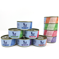Nourriture pour chats en conserve 100% naturelle et riche en protéines - Saveurs succulentes pour les mangeurs difficiles - Poitrine de poulet déchiquetée et thon