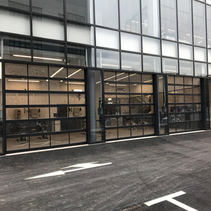 Puertas de <span class=keywords><strong>Garaje</strong></span> Plegables de Vidrio Templado y Aluminio Seccional - Product Image 3