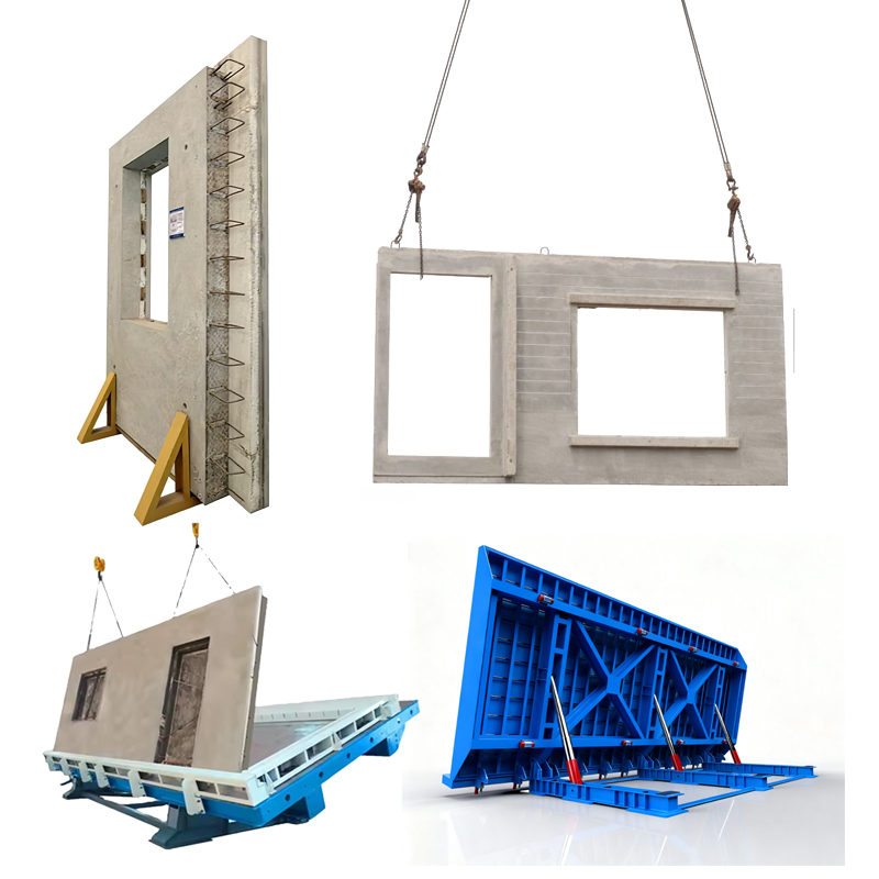 Hydraulic Tilting Mold Table Roof Panel