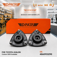 Soporte Superior de Goma para Amortiguador Delantero Derecho 4860933290 para Toyota Avalon 2013-2018, Kit de Bujes para Suspensión