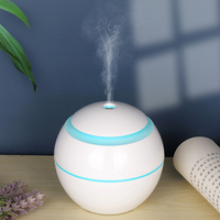 Nouveauté : Diffuseur d'humidité ultrasonique en forme de champignon avec 7 lumières LED, aromathérapie, pour voiture et extérieur, garantie 1 an