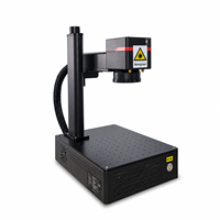 Nouvelle machine de marquage laser à fibre portable refroidie par air CNC 20W 30W 50W DXF pour coques de téléphone, composants électroniques, logo, code QR