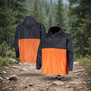 Spring Men <b>Women</b> Lightweight Windproof Stand Collar Woven Quick Dry Sport Running Outdoor Hiking Zip Unisex Soft Shell Hooded - Product Image 3