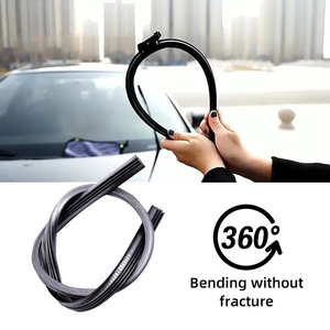 Wholesale Four <b>Strip</b> Blades Multi Car Frameless Windshield Wipers U Shaped Universal Silent Original Equipment - Product Image 2