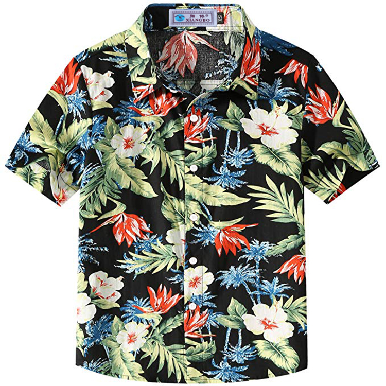 camisas hawaianas para bebes