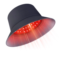 Casque de luminothérapie LED rechargeable 660nm 850nm réglable 10W à lumière rouge, avec prise US, pour usage domestique hommes et femmes – Fournisseur d'usine