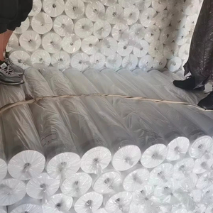 Giá Rẻ Phi Sáp Khối Rắn 44/45Inch Poplin Vải Polyester In Vải <span class=keywords><strong>100</strong></span> Chất Liệu Màu Trắng Dệt Đồng Bằng Trọng Lượng Nhẹ - Product Image 2