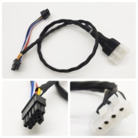 Connecteur multipolaires à montage sur panneau, assemblage de câbles industriels, faisceau de câblage personnalisé pour les systèmes de contrôle d'équipements