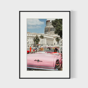 Fotografía de paisajes de La Habana, Cuba: Obras de arte decorativas para restaurantes de temática exótica y oficinas en el hogar - Product Image 2