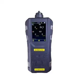 S316 Alarm Pompa Gas Portabel, Deteksi Gas Mudah Terbakar Ex, Oksigen O2 dan 5 Jenis Gas Lainnya