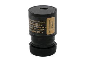 Caméra vidéo USB CCD, <span class=keywords><strong>microscope</strong></span> stéréo biologique, capture d'images, oculaire électronique industrielle avec 2 adaptateurs - Product Image 3