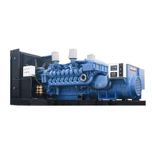 Diesel generator set three phase diesel power generation MTU CC880-14 engine with silent generator