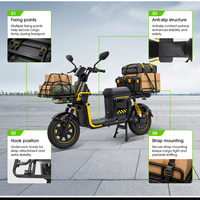 Moto hybride intelligente zéro émission avec une grande autonomie pour la ville et la montagne