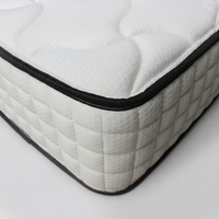 Matelas de lit Willsoon personnalisé gris pour chambre à coucher, taille Queen/King, en mousse haute densité, anti-acariens, hypoallergénique, en mousse à mémoire de forme, adaptable