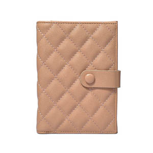 नया डिजाइन ओस्ट्रिक/सांप/मगरमच्छ पु चमड़े के कार्ड धारक महिला स्लिम क्रेडिट कार्ड केस 6 कार्ड स्लॉट - Product Image 1