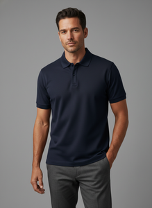 Polo homme 100% coton, manches courtes, polo personnalisé, coupe ajustée, uni, décontracté, fabricant OEM - Product Image 3