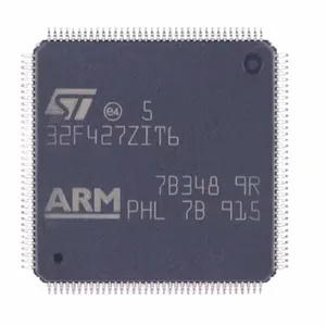 全新原装100% 原装STM32F427ZIT6 LQFP-144 ARM微控制器单片机32B ARM Cortex-M4 2mb闪存168MHz中央处理器