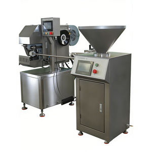 Embutidora Industrial de Carne Continua al Vacío, Automática, de Acero Inoxidable, 120 <span class=keywords><strong>BPM</strong></span>, 220V, Nueva, 1 Año de Garantía, Económica, para Salchichas de Pollo - Product Image 3