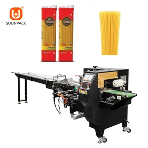 Automatic pasta macaroni spaghetti packing machine noodles instant noodles spaghetti flow wrapping machine