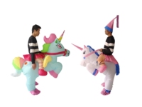 Costume d'animal de dessin animé gonflable mignon pour adulte - Matériel en térylène Couleur et taille personnalisables Décoration de fête