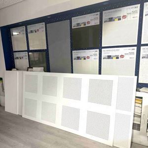 Nhà máy chất lượng cao đục lỗ tấm thạch cao tấm thạch cao đục lỗ âm thanh tấm thạch cao vách thạch cao Trần - Product Image 2