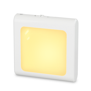 Durable Square LED Dusk to Dawn Night <b>Light</b> 2700K Warm White Stepless Dimmable EU UK US <b>Plug</b> OEM Manufacturer - Product Image 2