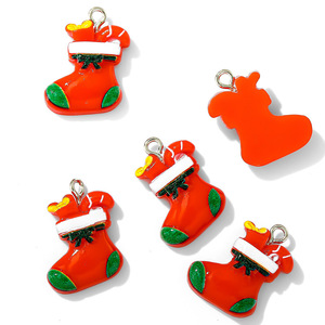 Nueva Serie de Resina Navideña, Santa Claus, Árbol de Navidad, Accesorios de Decoración DIY, Accesorios de Año Nuevo W230 - Product Image 5