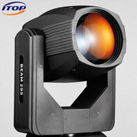 Projecteur LED DMX512 295W à tête mobile, faisceau spot et wash 295 pour concerts, scènes, théâtres et événements