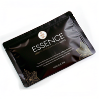 Sacs de voyage personnalisés pochette de toilette étanche à 3 joints latéraux fermeture à glissière pour masque facial shampooing revitalisant mini bouteilles