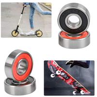 Roulement à billes à gorge profonde silencieux, haute précision, mini-roulement 8*22*7mm 608 2RS pour skateboard, faible bruit