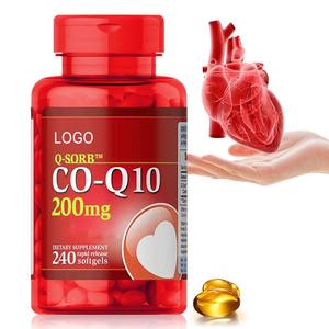 Büyük miktarda koenzim içeren OEM/ODM koenzim Q10 yumuşak kapsül diyet takviyeleri Q-10 - Product Image 1