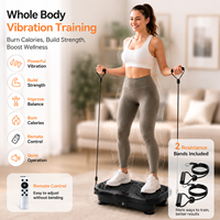 Vente en gros de plates-formes de vibration verticale OEM ODM en ABS de haute qualité pour appareil de musculation corporelle co