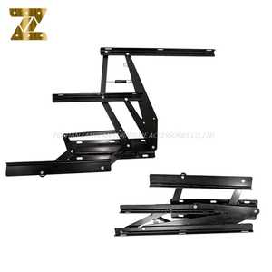 Meccanismo per Divano <span class=keywords><strong>Letto</strong></span> con Sollevamento Idraulico e Pistone <span class=keywords><strong>a</strong></span> Molla <span class=keywords><strong>a</strong></span> Gas, Telaio in Metallo Regolabile Multifunzionale per <span class=keywords><strong>Letto</strong></span> <span class=keywords><strong>a</strong></span> Scomparsa Salvaspazio - Product Image 3