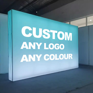 Triển Lãm Thương Mại Khung Nền Với 190gms Polyester LED Ánh Sáng Vải Pop-up Biểu Ngữ Khung Nhôm - Product Image 3