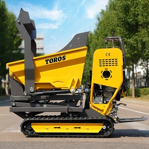 Mini-dumper chenillé multifonctionnel avec livraison gratuite, mini-dumper 500KG 800KG, mini-transporteur, camion benne pour la construction - Product Image 4