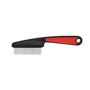 Peine Manual de Madera y Acero Inoxidable de Dientes Finos <span class=keywords><strong>para</strong></span> Mascotas, con Mango Antideslizante <span class=keywords><strong>para</strong></span> Perros y Gatos, Elimina <span class=keywords><strong>Pulgas</strong></span>, Garrapatas y Enredos Fácilmente - Product Image 6