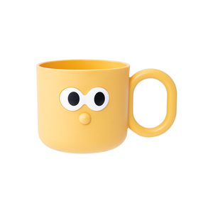 Cute Cartoon Toothbrush <b>Cup</b> For Kids And Couples Plastic Mouthwash <b>Cup</b> Household Dental <b>Cup</b> Straight Body Design - Product Image 4