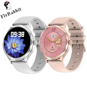 Flyrabbit più venduto DTS diamante Smart Watch da donna 1.3 pollici con schermo tattile IP68 impermeabile 2024 Smartwatch