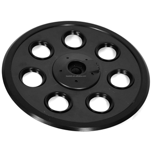 Cymbales de <span class=keywords><strong>batterie</strong></span> électrique Beatello 20 pouces en caoutchouc noir Trash Ride-Ergonomiques et pliables compatibles avec les effecteurs - Product Image 5