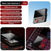 Nouvelle console de jeu portable à double manette de 5 pouces HPDL E5 6000 mAh 22W avec charge rapide