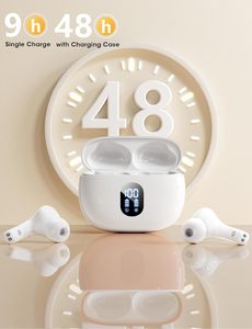 จอแสดงผลดิจิตอล กันน้ำระดับ IPX5 เล่นได้นาน 20 ชั่วโมง ไม่มีระบบตัดเสียงรบกวน หูฟังไร้สายแบบ True Wireless In-Ear ชนิด Type-C - Product Image 3