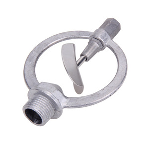 4 điểm DN15 có thể điều chỉnh Kẽm hợp kim bướm hình mưa vòi phun cỏ Trần phun sương làm mát vòi phun xoay - Product Image 1