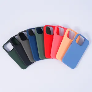 Wholesale Factory Manufacture Silicone Phone Case For Iphone 15/15pro With Silicone Case For IPhone15