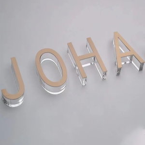 Custom Office Reception acrilico taglio lettere segno interno 3D lettera alzata segno di segnaletica da parete - Product Image 1