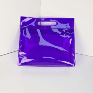 Custom PVC Jelly Tote <b>Bag</b>, Waterproof Self-Sealing Storage <b>Bag</b>, Clothing Shopping & Gift <b>Bag</b>, Logo Printable - Product Image 1