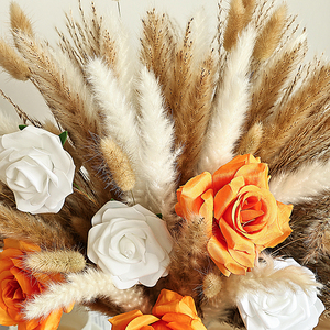 Bouquets et Vases de <span class=keywords><strong>Fleurs</strong></span> Artificielles <span class=keywords><strong>Séchées</strong></span> Personnalisés en Gros pour Décorations de Bouquets de Mariée de Noël et de Saint-Valentin - Product Image 6