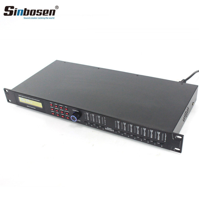 Professional Audio Digital Processor 4 in 8 Out Audio Processor Equipment Manufacturers