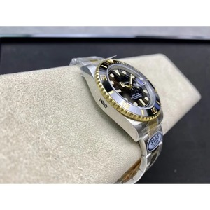 Reloj Drioshipping Qinglv de Buceo, Resistente al Agua, 40 mm, Movimiento C Factory 3135, Dos Tonos, Dorado y Negro, Cerámica, Acero 904L - Product Image 3
