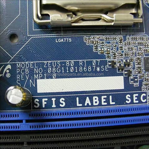 Placa Base Profesional para Equipo ZEUS-80 SFIS LABEL SEC, Placa Base de 775 Pines, Placa Base ZEUS-80 - Product Image 3