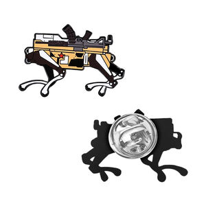 Эмалированные значки на лацканы в виде военной техники: самолеты, танки, ракетные установки. Металлические значки на заказ. Сувениры и подарки для военных. - Product Image 3